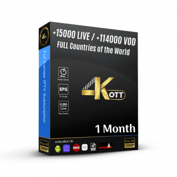 Home IPTV haut de gamme 4KOTT